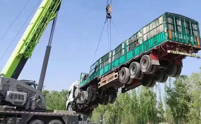 槐荫区道路脱困救援案例
